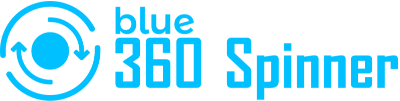 blue 360 Spinner Logo